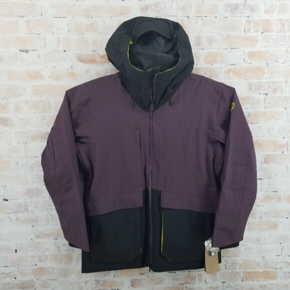 NWT Rossignol Corbet's 2L Ski Snow Jacket Mulberry Purple Waterproof Size Medium